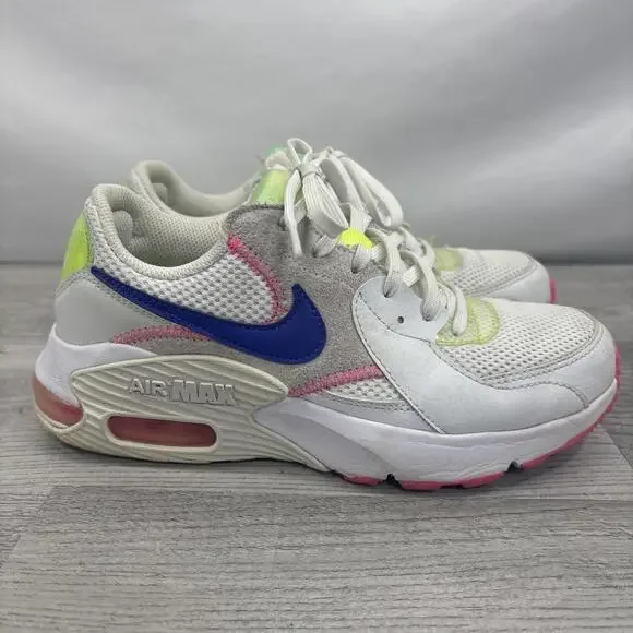 Nike Air Max Excee White Pink Indigo Women's 6.5 - Picture 3 of 10